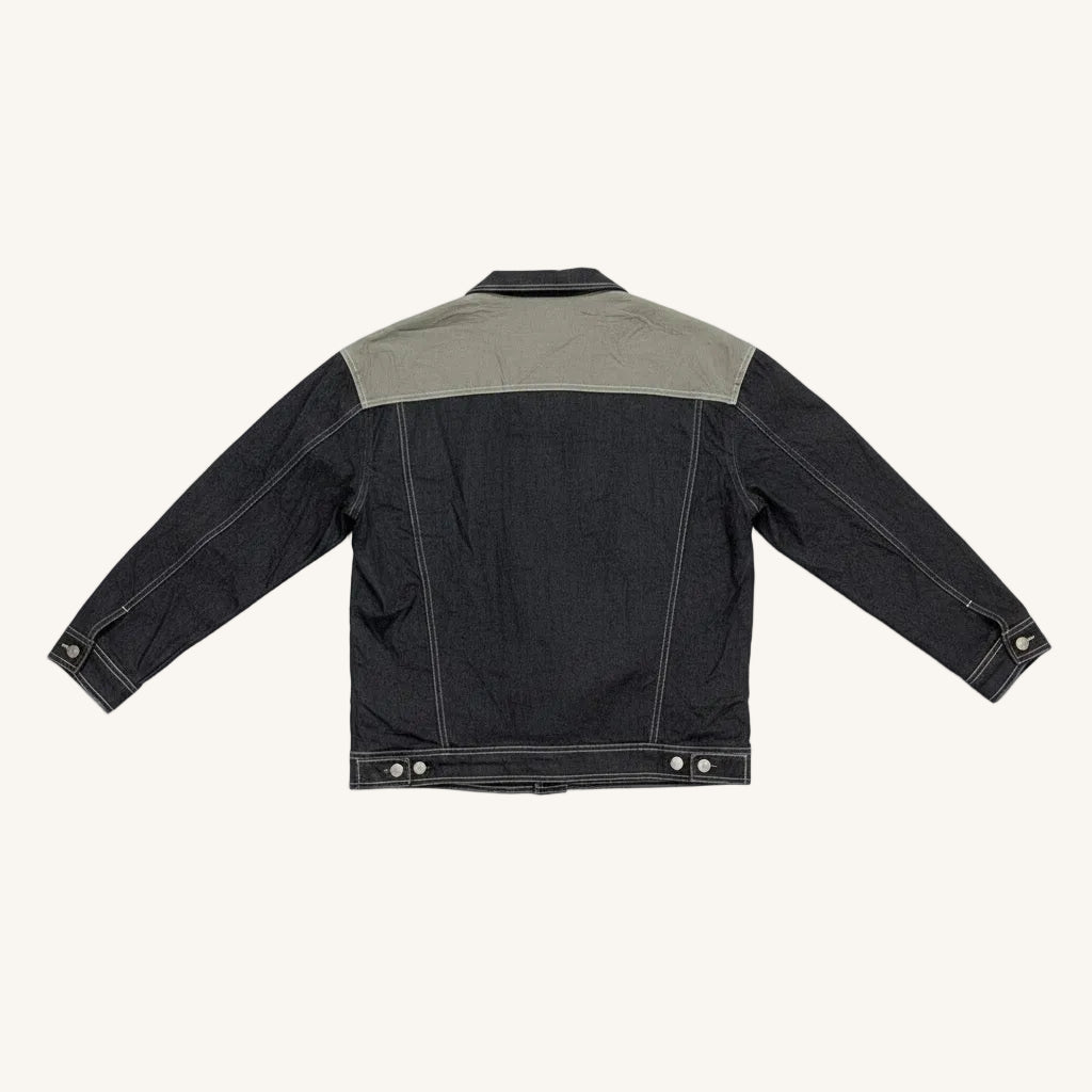 positive case Denim Jacket - Loot Yaar