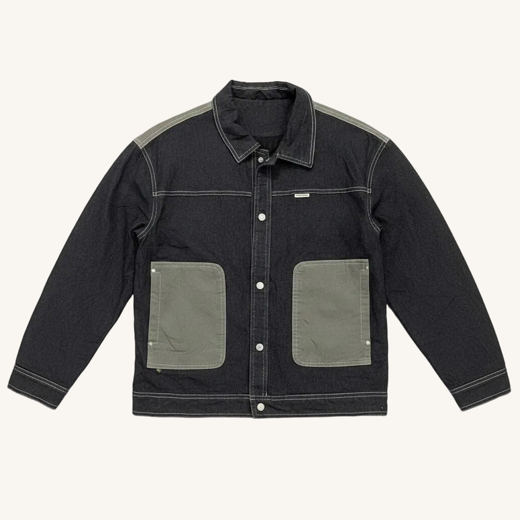 positive case Denim Jacket - Loot Yaar